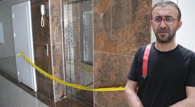 Diyarbakır&#039;da korkunç olay! Asansör 11. kattan yere çakıldı...