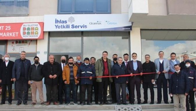 Erzurum’da İhlas Mağazası’nın yeni binası düzenlenen törenle hizmete girdi
