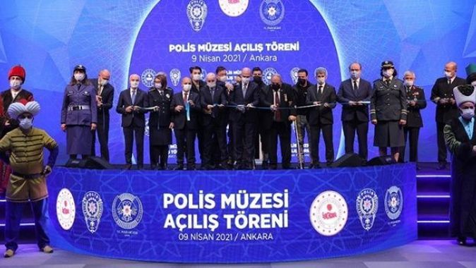 İçişleri Bakanı Soylu, Türk Polis Teşkilatının ilk müzesinin açılışını yaptı