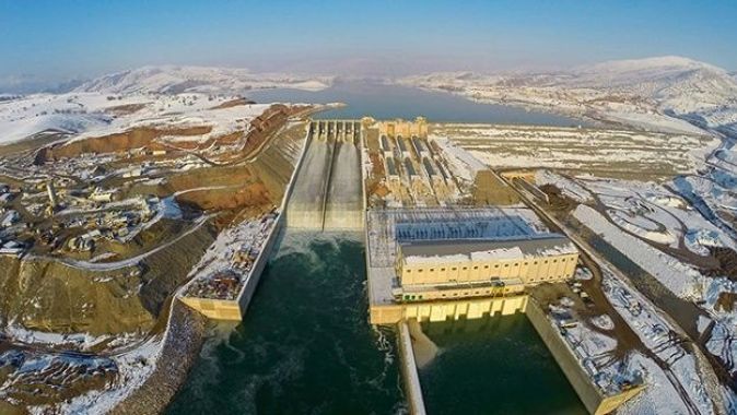 Karların erimesiyle Erzincan’daki barajlarda doluluk oranı arttı