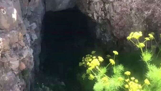 MSB imha edilen mağaranın görüntülerini paylaştı