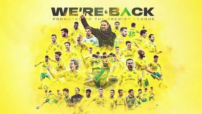 Norwich City, Premier Lig&#039;e yükseldi