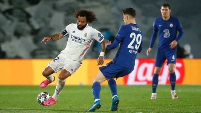 Şampiyonlar Ligi yarı final ilk maçında Real Madrid ile Chelsea 1-1 berabere kaldı