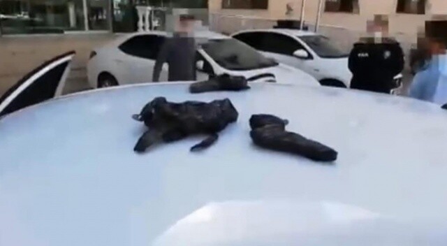 Şanlıurfa&#039;da durdurulan otomobilde 18 tabanca ele geçirildi