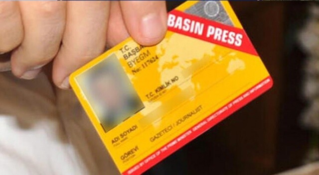 Sarı basın kartı resmi belge sayılmadı, olay KDK’ya gitti