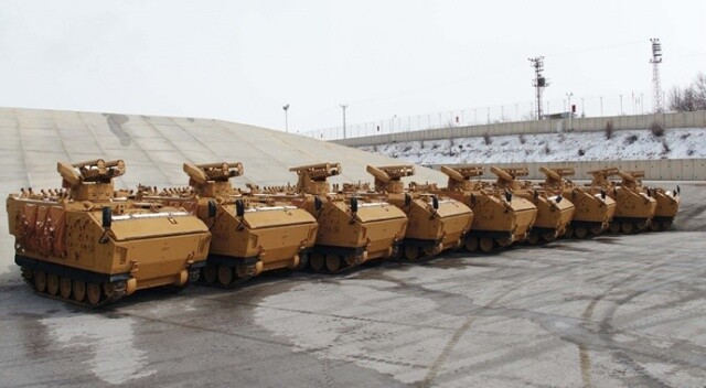 Türk Silahlı Kuvvetlerine 208 Kaplan, 136 da Pars tanksavar aracı