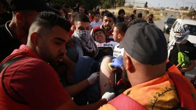 Batı Şeria&#039;da Yahudiler Filistinlilere saldırdı: 7 yaralı