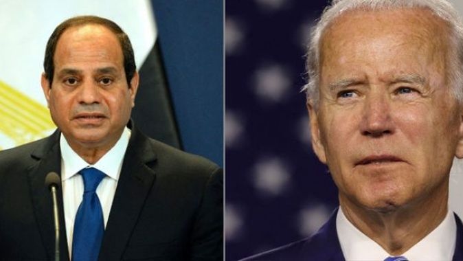 Biden ve Sisi, Gazze ve Libya&#039;yı görüştü