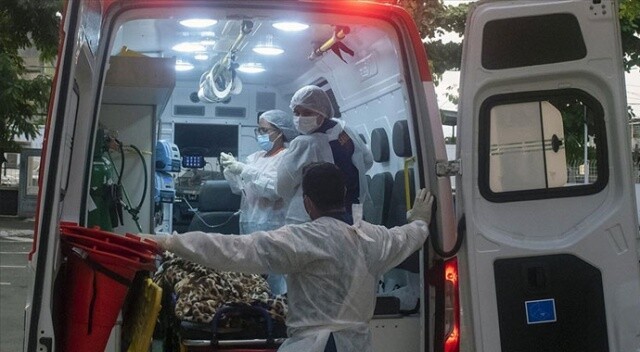 Brezilya&#039;da son 24 saatte 2 bin 966 kişi koronavirüs nedeniyle hayatını kaybetti