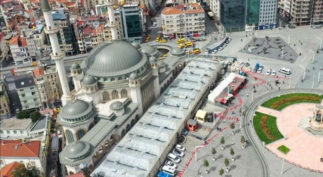 Cumhurbaşkanı Erdoğan&#039;dan Taksim Camii paylaşımı