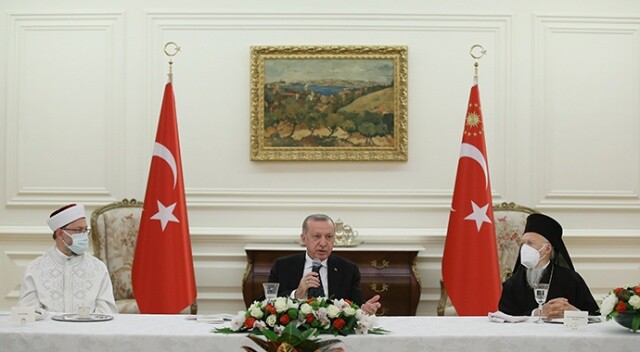 Erdoğan, azınlık cemaatlerinin temsilcileriyle iftar yaptı