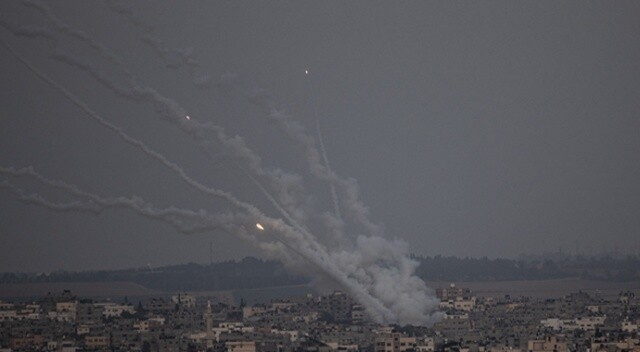 İsrail sivillere saldırdı! Gazze Şeridi&#039;nden Kudüs’e 7 roket atıldı