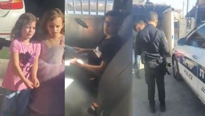 İsrail polisi 10 yaşında çocuğu gözaltına aldı!