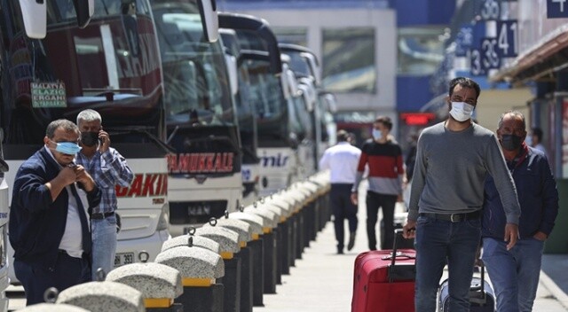 Tam kapanmada, İstanbul&#039;da şehirler arası otobüs seferleri 1250&#039;den 150&#039;ye düştü