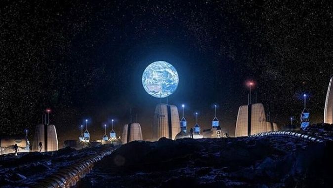 Avrupa Uzay Ajansı&#039;ndan, Ay’daki koloniler paylaşımı