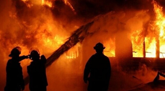 Çin&#039;de yangın faciası: 18 ölü
