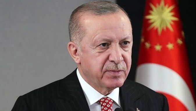 Cumhurbaşkanı Erdoğan&#039;dan şehit ailesine başsağlığı