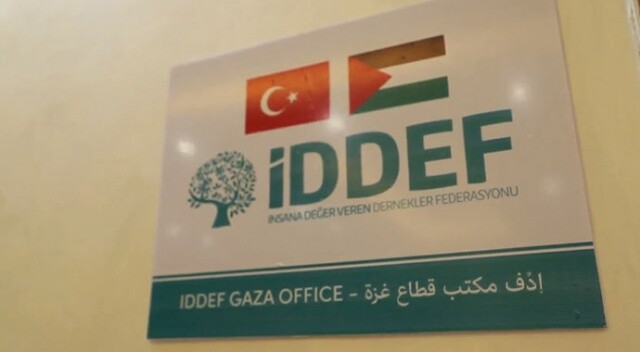 İDDEF’in Gazze ofisi açıldı
