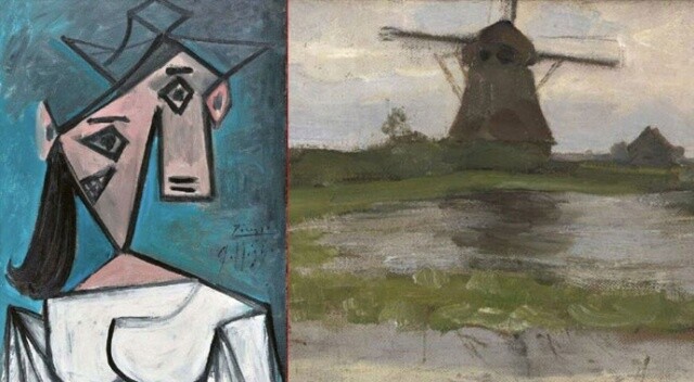 Picasso’nun  resmini Yunan polisi buldu