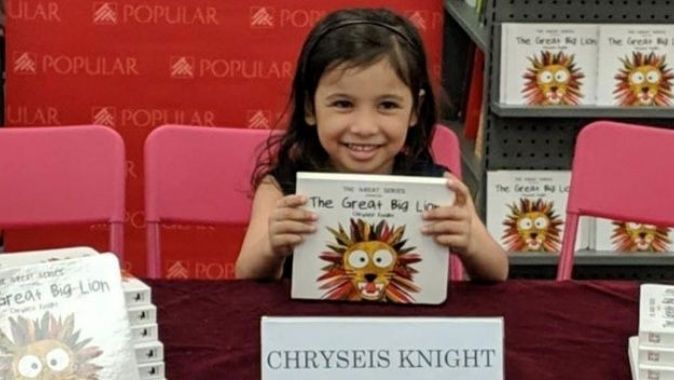 3 yaşındaki kız çocuğu kitap yazdı