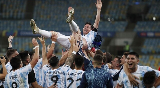 Copa America&#039;da şampiyon Arjantin