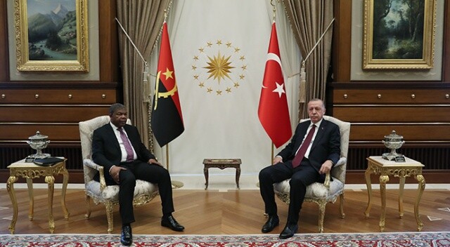 Erdoğan, Angolalı mevkidaşıyla görüştü: Ticaret hacmimiz 500 milyon dolar olacak