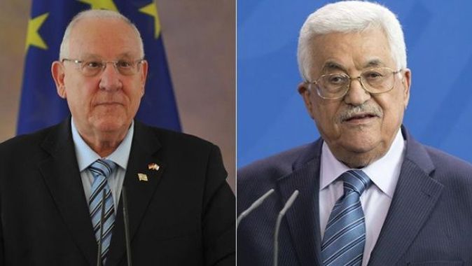 Filistin Devlet Başkanı Abbas, İsrail Cumhurbaşkanı Rivlin ile görüştü