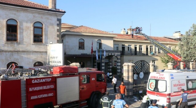Gaziantep&#039;te özel hastane yangını