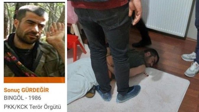 Turuncu listedeki terörist İstanbul&#039;da yakalandı