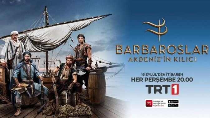 “Barbaroslar Akdeniz’in Kılıcı” bu akşam TRT 1&#039;de başlıyor