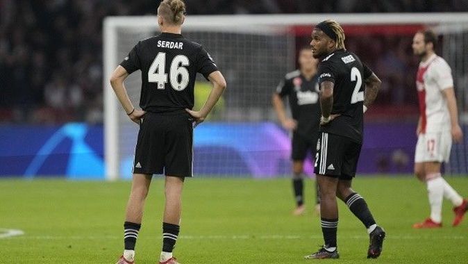 Beşiktaş 11 eksikle karşısına çıktığı Ajax&#039;a 2-0 yenildi