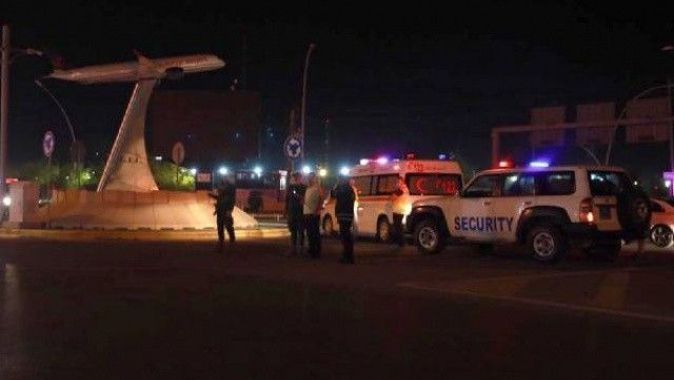 Erbil Havalimanı&#039;na İHA saldırısı