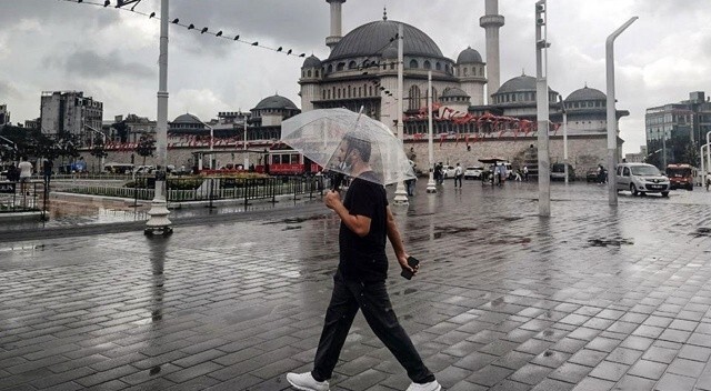 Meteoroloji saat verdi: İstanbul&#039;da sağanak bekleniyor