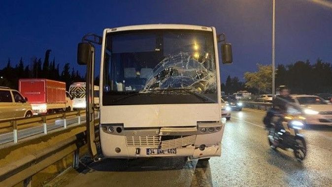 Tuzla’da zincirleme trafik kazası: Yaralılar var