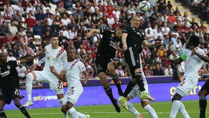 Beşiktaş Hatayspor’a 1-0’lık skorla yenildi: Kara Kartal zirve yarışında yara aldı