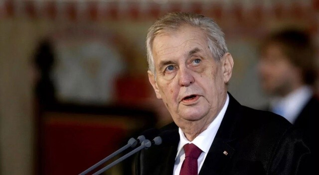 Çekya Devlet Başkanı Zeman hastaneye kaldırıldı