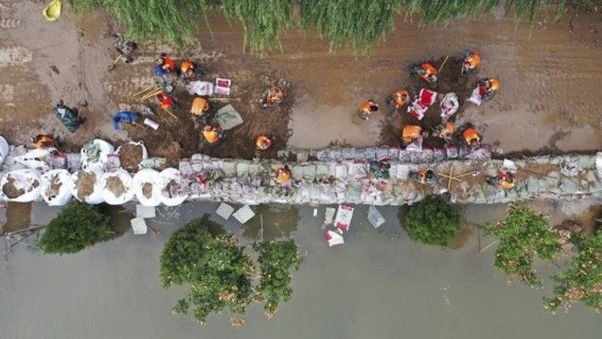 Çin&#039;de yaşanan sel felaketinden yaklaşık 2 milyon insan etkilendi