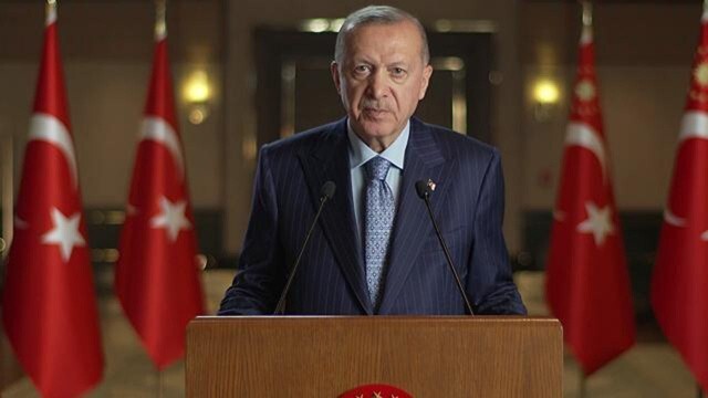 Cumhurbaşkanı Erdoğan&#039;dan 29 Ekim mesajı