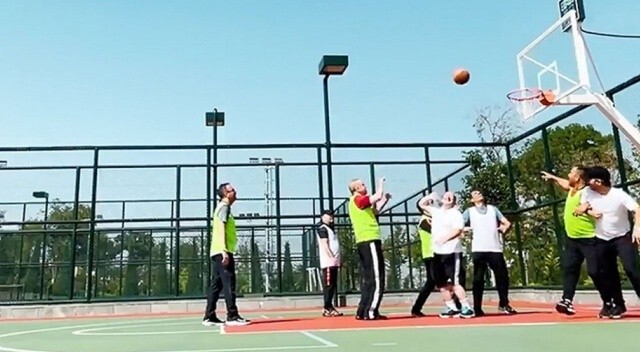 Cumhurbaşkanı Erdoğan’ın paylaştığı basketbol görüntüleri ilgi topladı