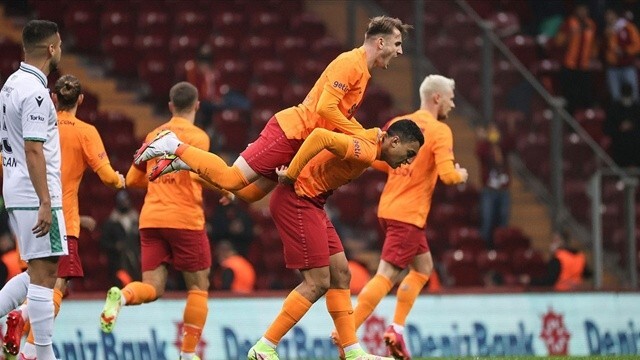 Galatasaray derbi öncesi moral topladı: 3 puan 1 golle geldi