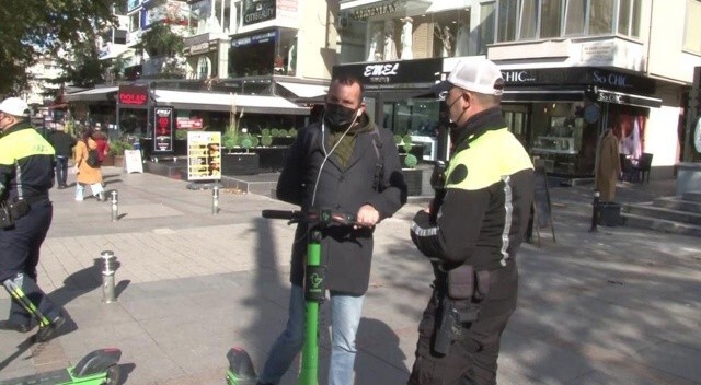 İstanbul’da scooter’lara yakın takip