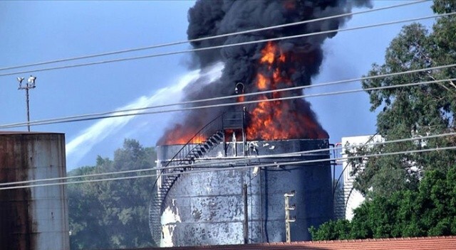 Lübnan&#039;ın güneyindeki Zahrani petrol tesislerinde yangın! Müdahale devam ediyor