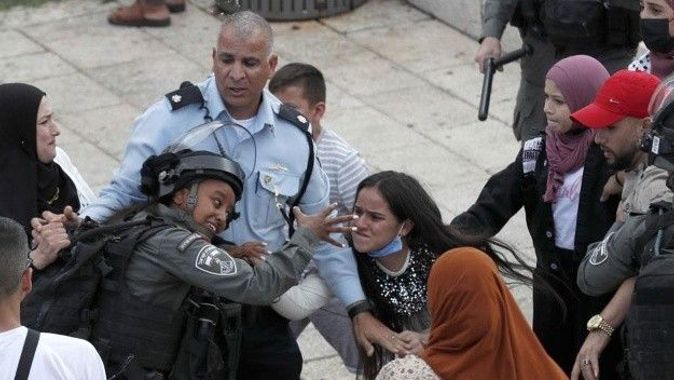 Mevlit Kandilini kutlamak isteyen Filistinlilere İsrail müdahalesi: 20 yaralı, 7 gözaltı