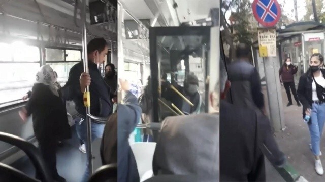 Otobüs şoföründen şoke eden hareket: Aracı durdup kaçtı