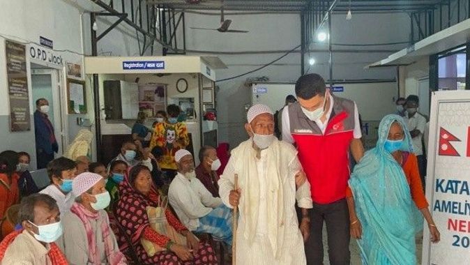 Sadakataşı’ndan Nepal’de 570 katarakt ameliyatı