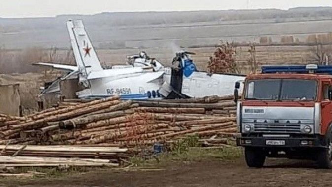 Tataristan&#039;da uçak kazası: Çok sayıda ölü var
