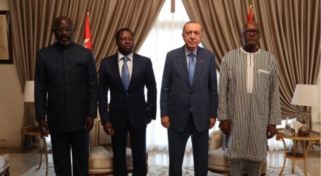 Türkiye, Togo, Burkina Faso ve Liberya&#039;dan ortak bildiri