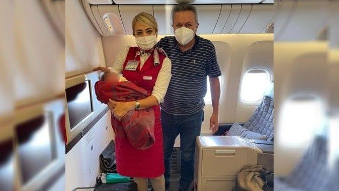 Uçakta doğum yaptıran Türk cerrah ABD basınında