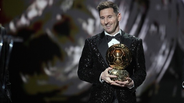 2021 Ballon d&#039;Or ödülünü yine Messi kazandı
