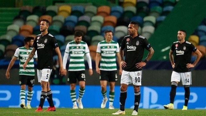 Beşiktaş, Lizbon&#039;da yıkıldı: 4-0